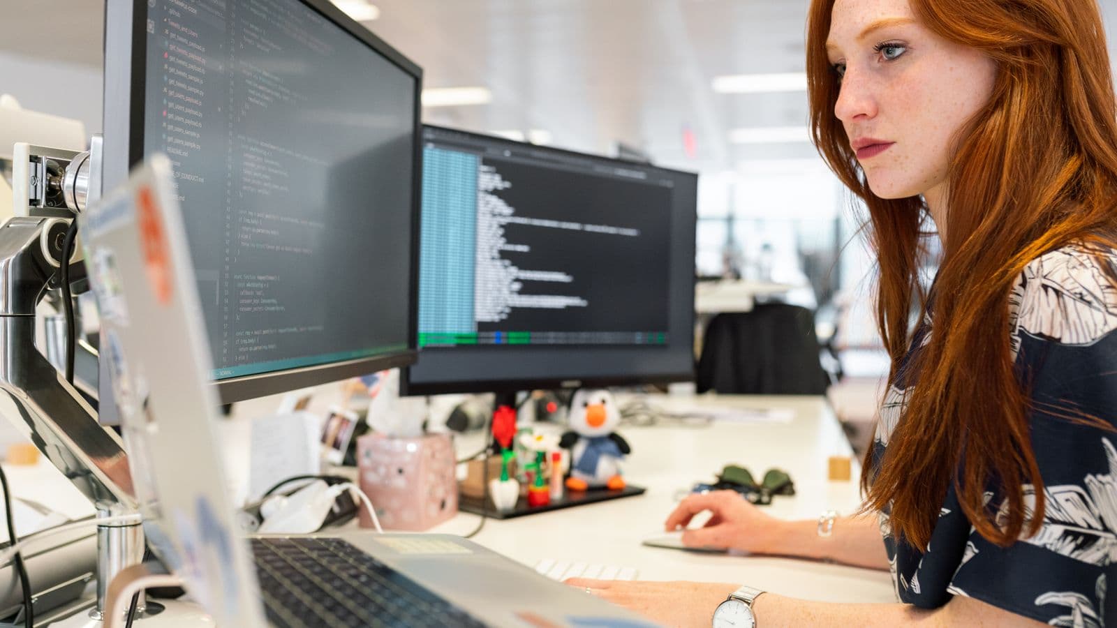 Insights consultants reviewing work together, from the Henley Morgan article SAP Business One Talent Shortage in the UK