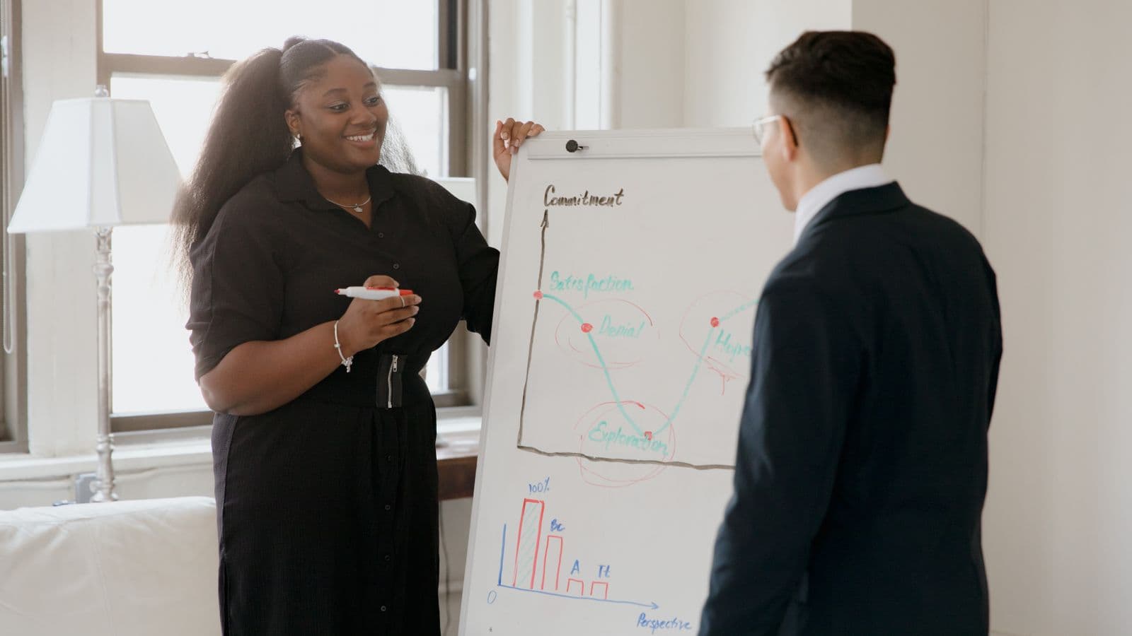 Salary Guides consultants reviewing work together, from the Henley Morgan article SAP Business One Consultant Salary Guide UK 2026
